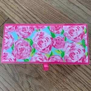 Lilly Pulitzer Pink Rose First Impressions Jewelry Box